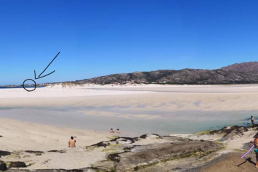 Apartamento Con Vistas Al Mar, Playa De Carnota! المظهر الخارجي الصورة