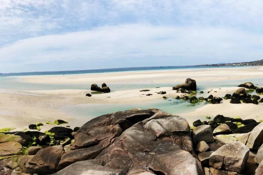 Apartamento Con Vistas Al Mar, Playa De Carnota! المظهر الخارجي الصورة